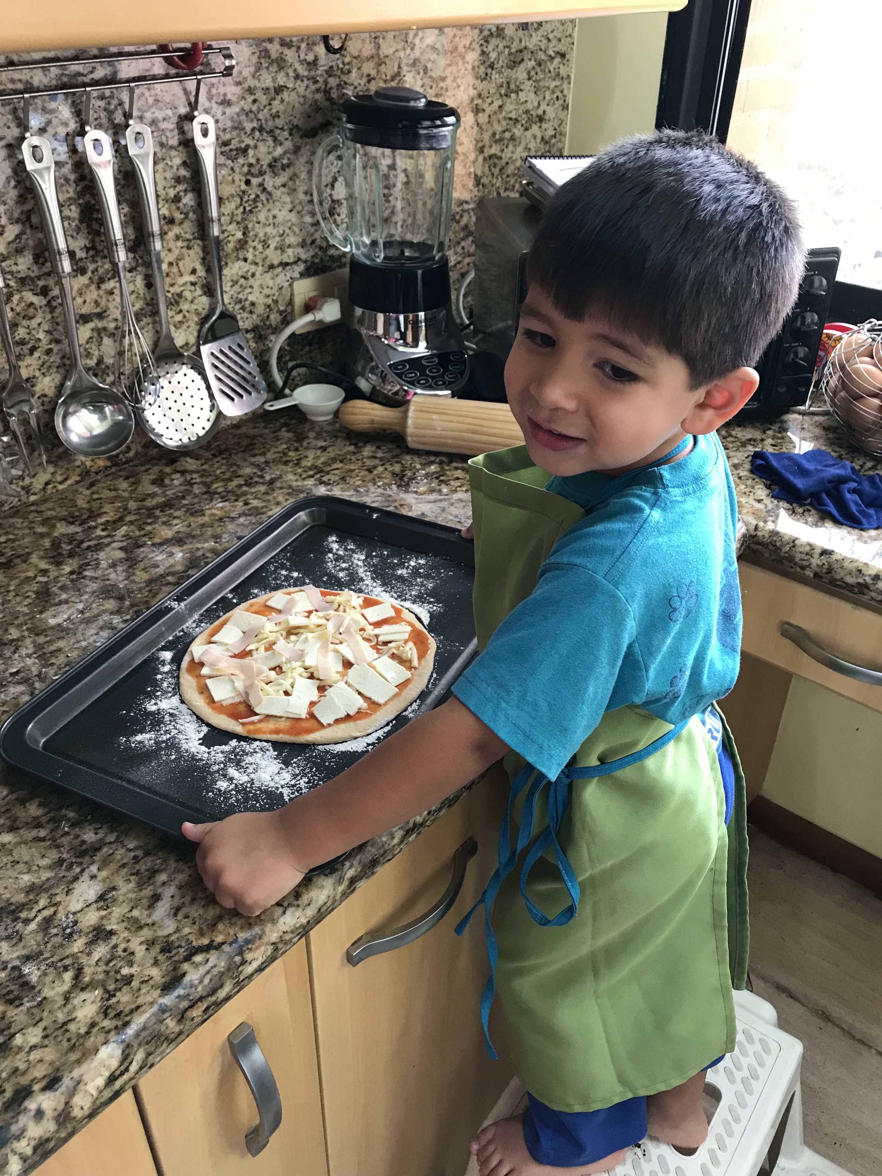 Las niñas no son las únicas que cocinan